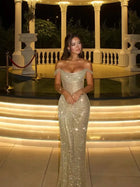 Vivienne Sequin Off-Shoulder Mermaid Dress