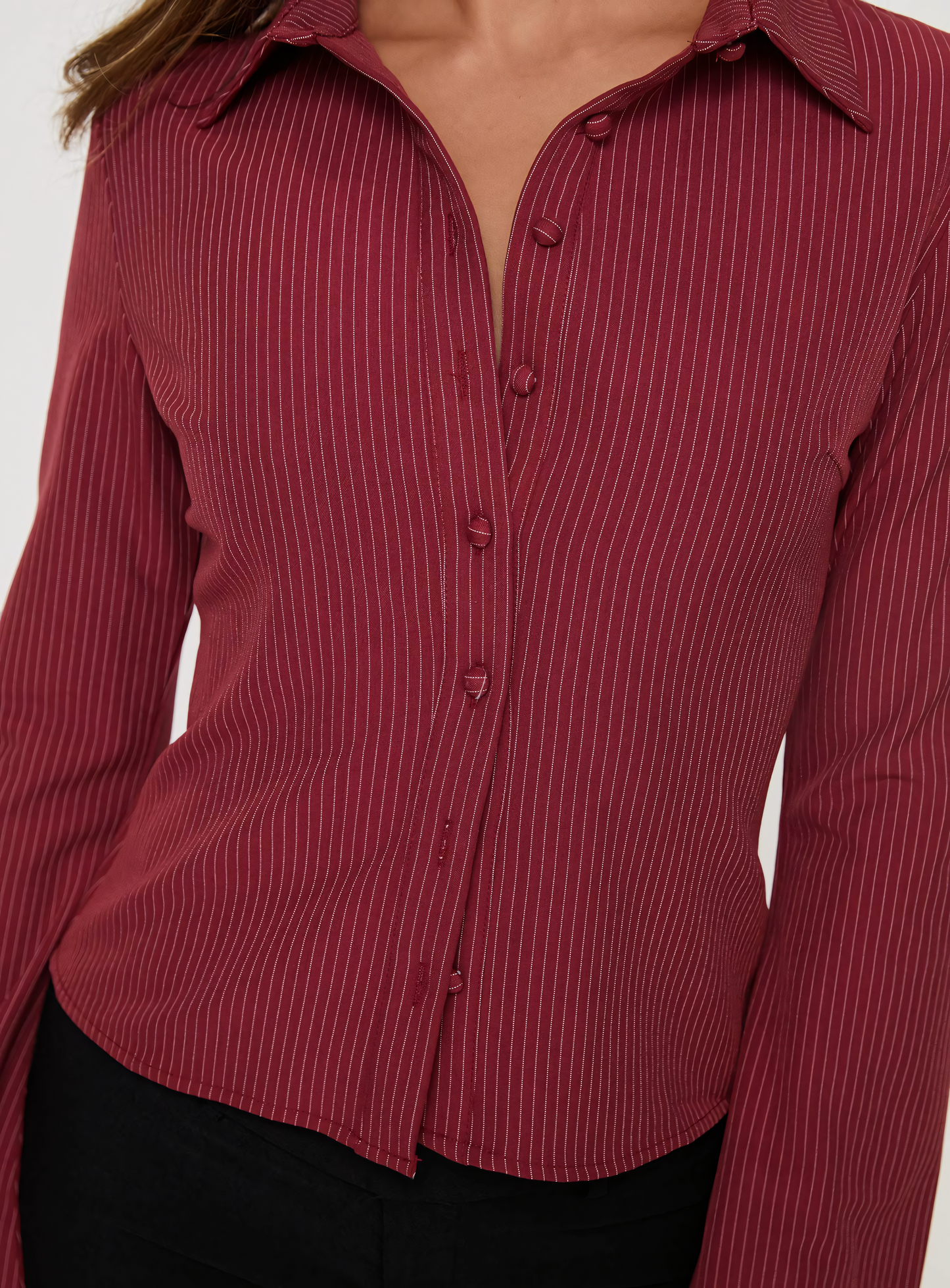 Anni pinstripe shirt