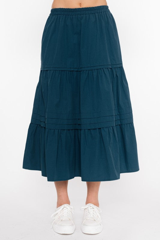 Teal Maria Teal Midi Dress