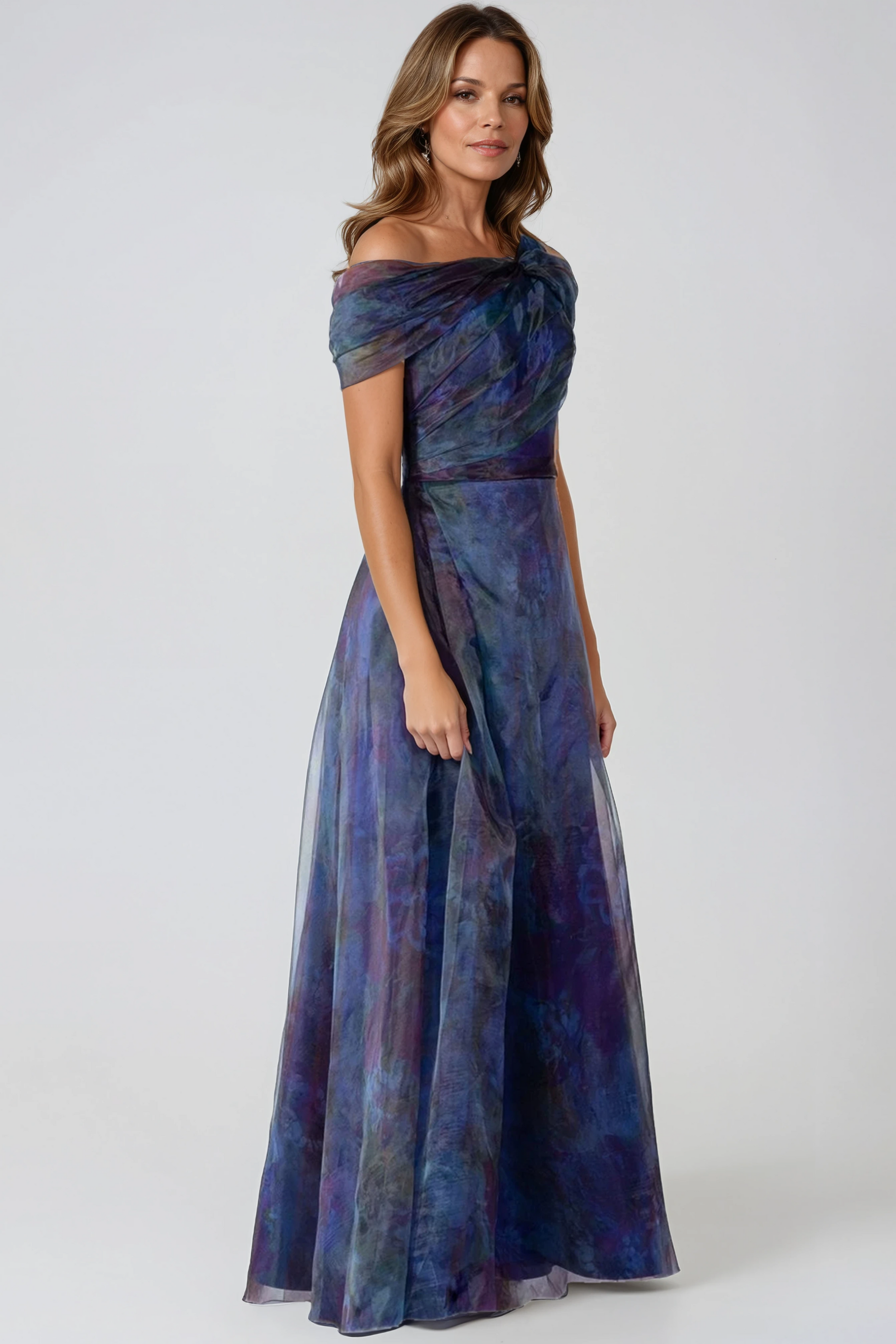 Shoulder Organza Gown Arabella Off-Shoulder Organza Gown
