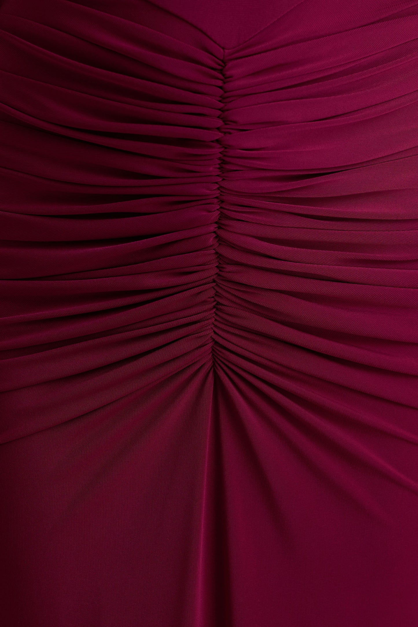 Sleeves Premiere Burgundy Maxi Dress