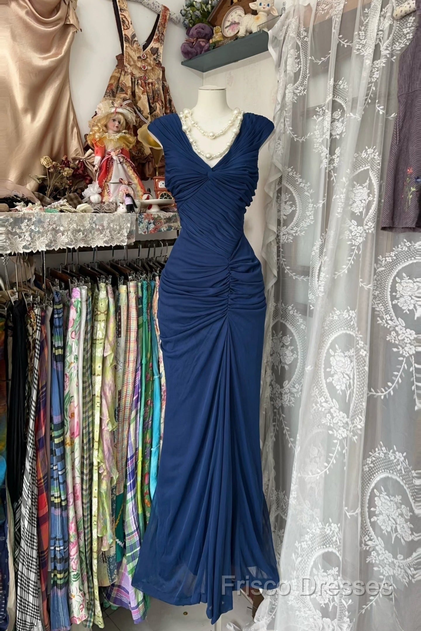 Picture Color Margot Mermaid Gown