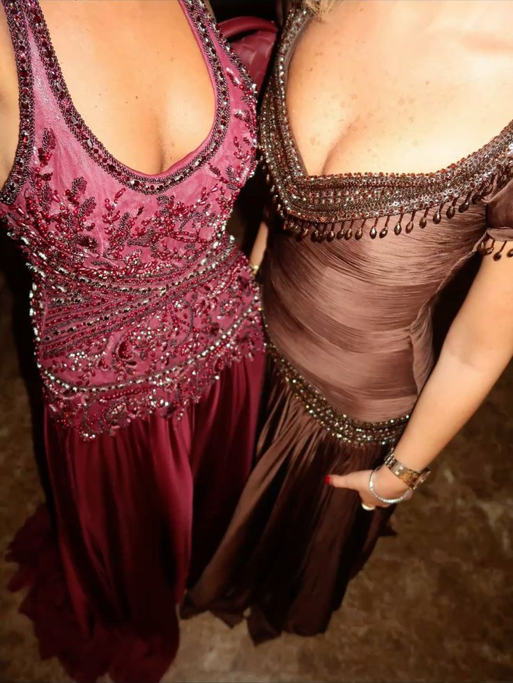 Picture Color Estelle Beaded Chiffon Mermaid Gown