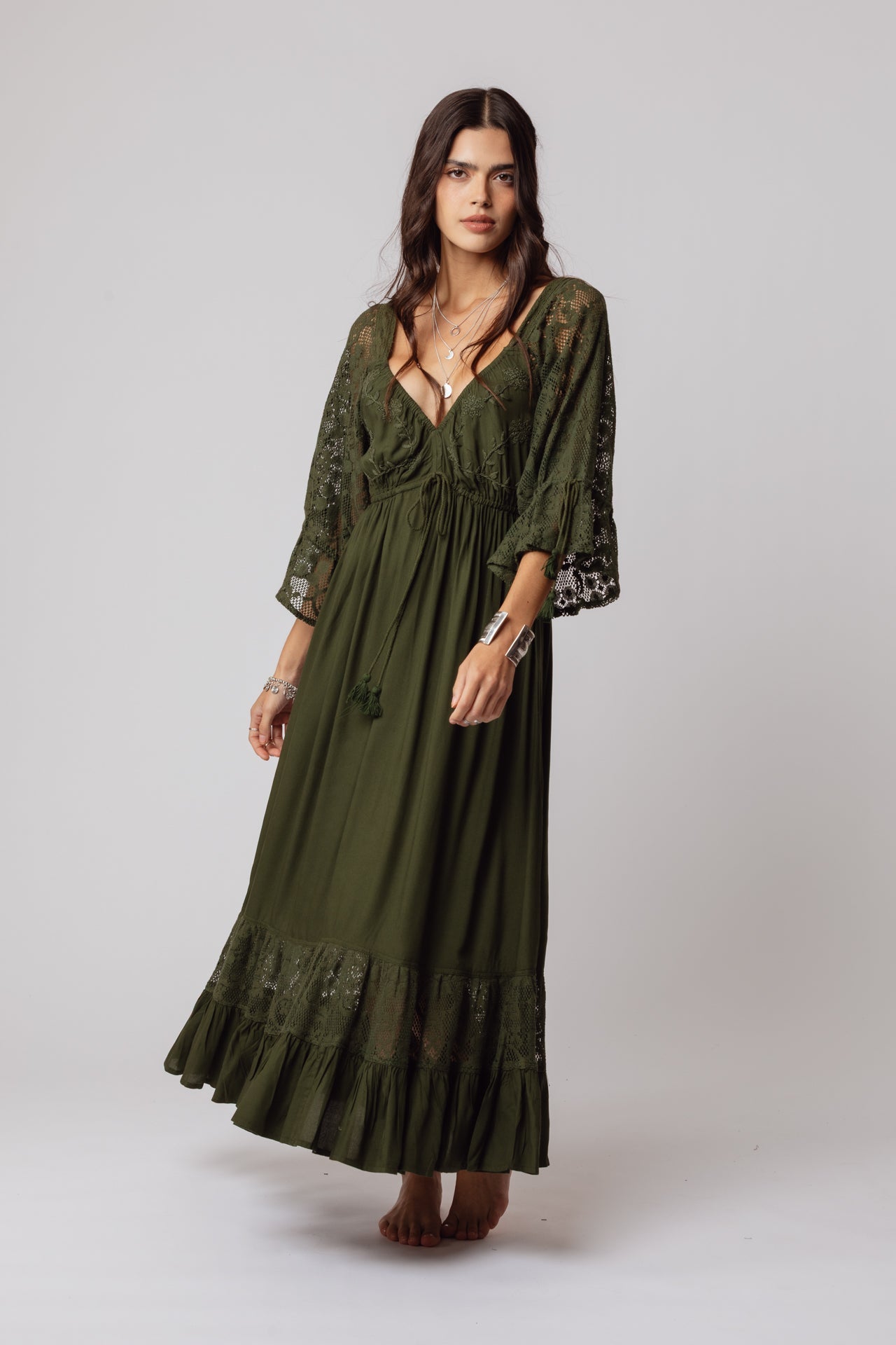 Bella Silk Charmeuse Slip Dress