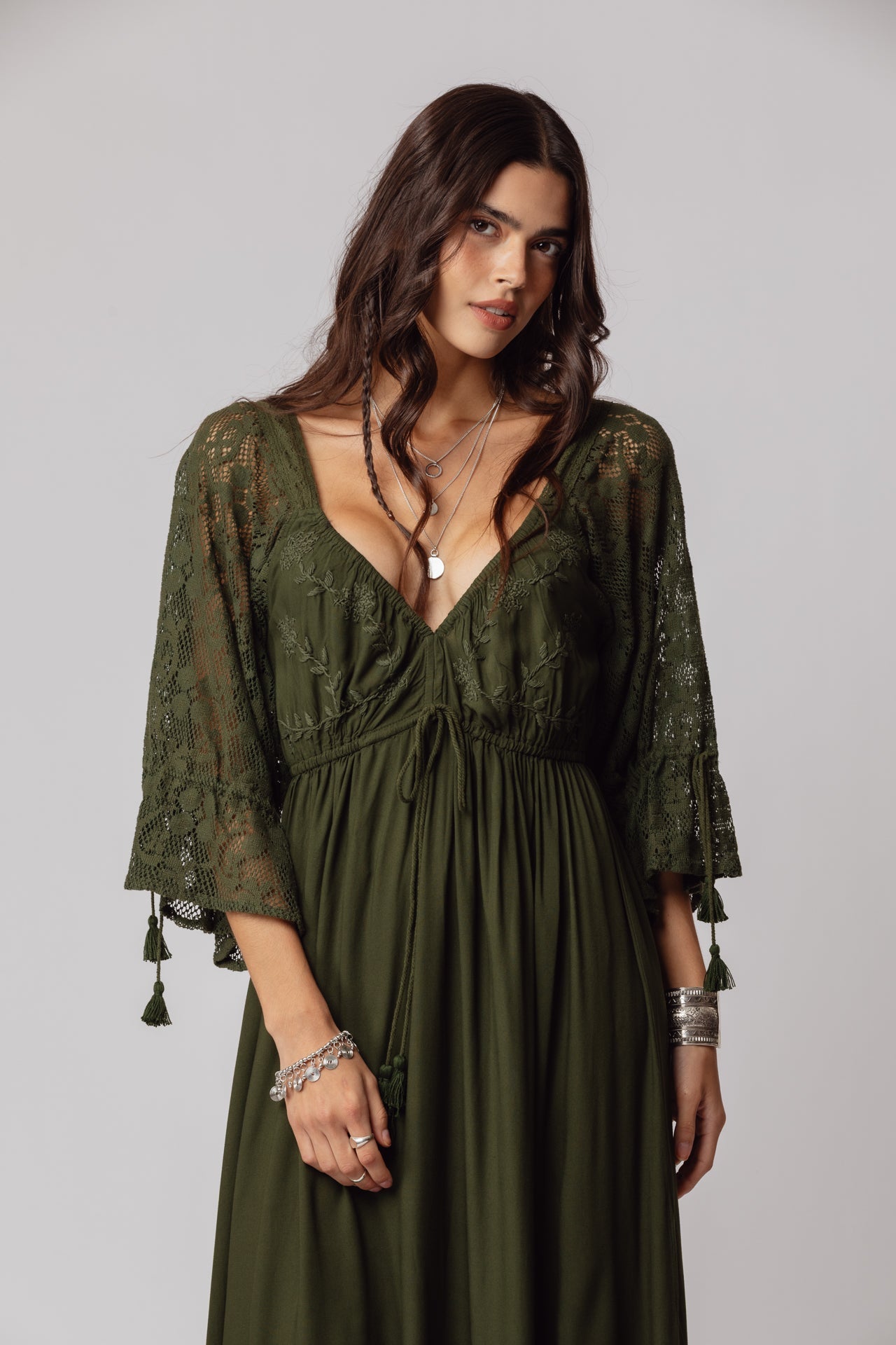 Bella Silk Charmeuse Slip Dress